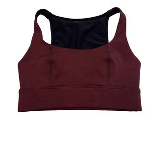 SWEATY BETTY Woman’s sports bra Burgundy merlot size XS